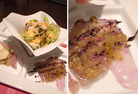 前菜の盛りも素晴らしい☆
